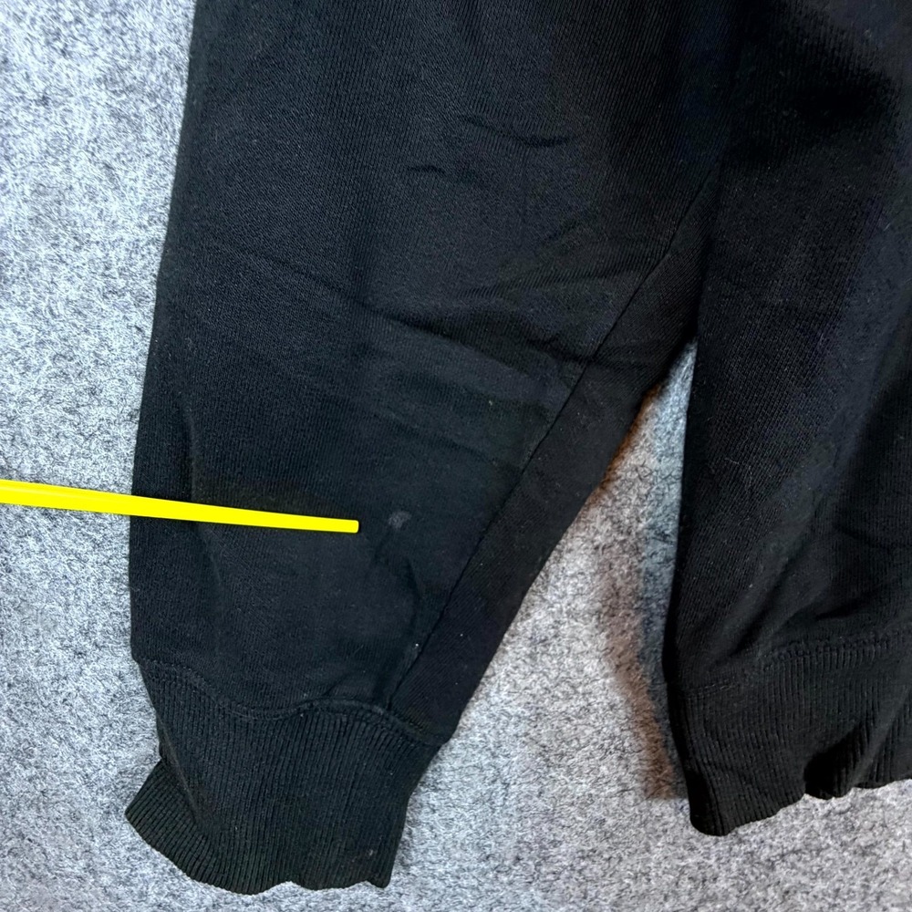 The North Face Hoodie Mens Large Black White Graphic Print Kangaroo Pockets - Picture 7 of 7